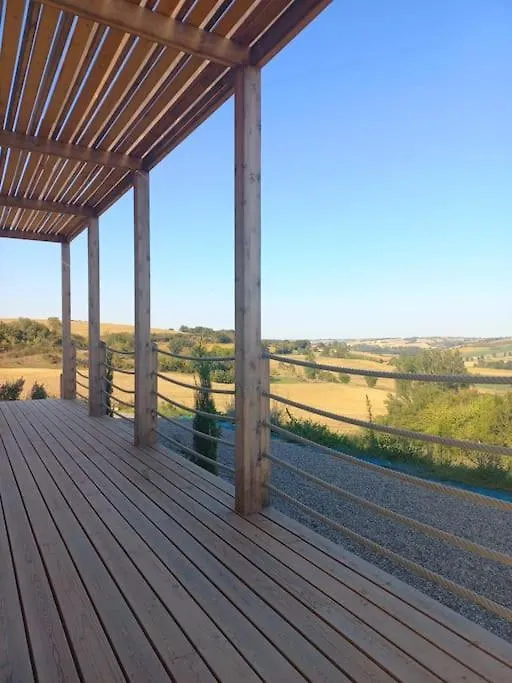 Vue Exceptionnelle Et Sauna A 1H De Toulouse. Agassac Francie